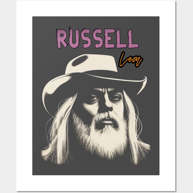 Leon Russell Wall Art by Moulezitouna